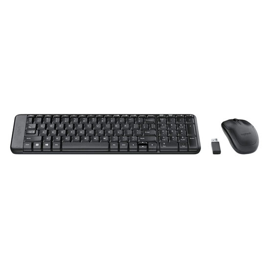 Logitech Wireless Combo MK220 Black