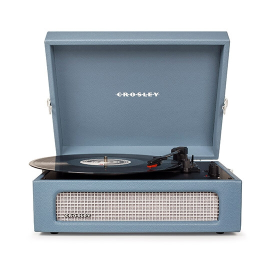 Crosley Voyager Turntable Washed Blue