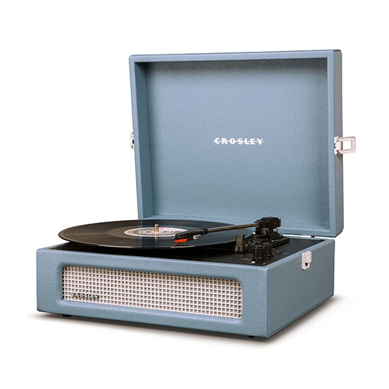 Crosley Voyager Turntable Washed Blue