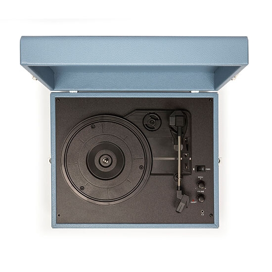 Crosley Voyager Turntable Washed Blue