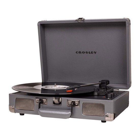 Crosley Cruiser Deluxe Turntable Slate