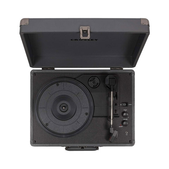 Crosley Cruiser Deluxe Turntable Slate