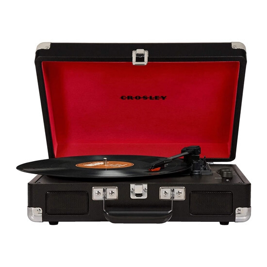 Crosley Cruiser Deluxe Turntable Black