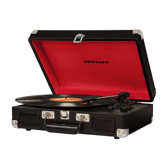 Crosley Cruiser Deluxe Turntable Black