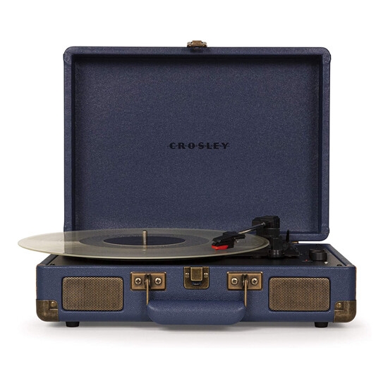 Crosley Cruiser Deluxe Turntable Navy