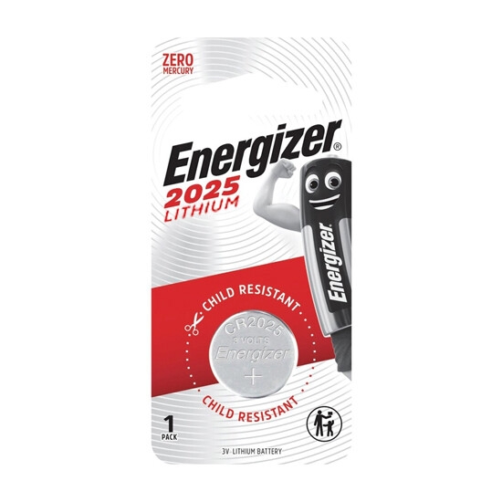 Energizer CR2025 BP5 1pc Silver