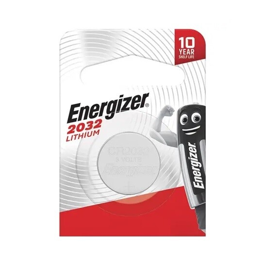 Energizer CR2032 BP5 1pc Silver