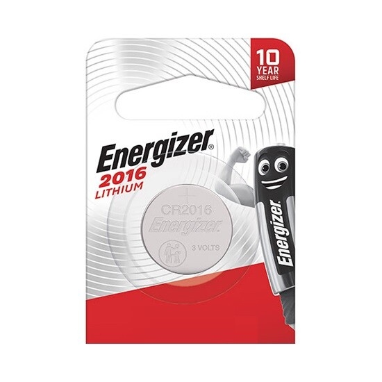 Energizer CR2016 BP5 1pc Silver