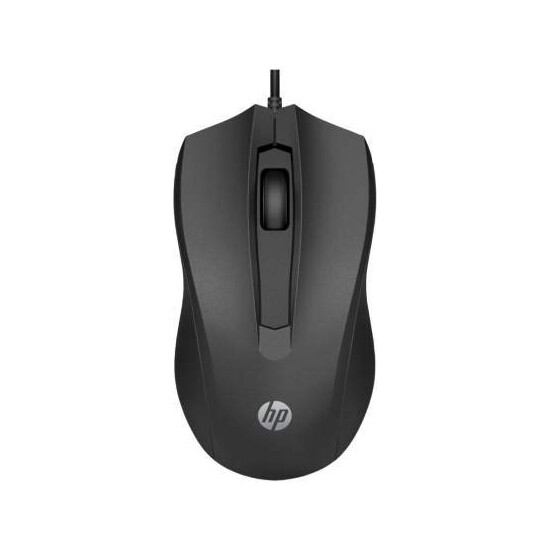 HP Wired Mouse 100 6VY96AA Black