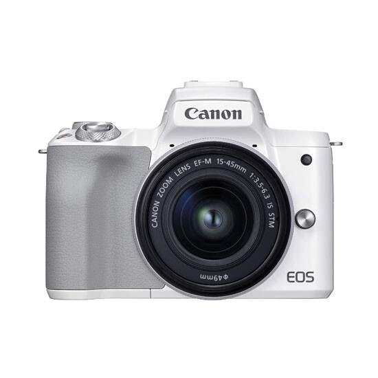 Canon EOS M50 EF-M 15-45 IS STM White