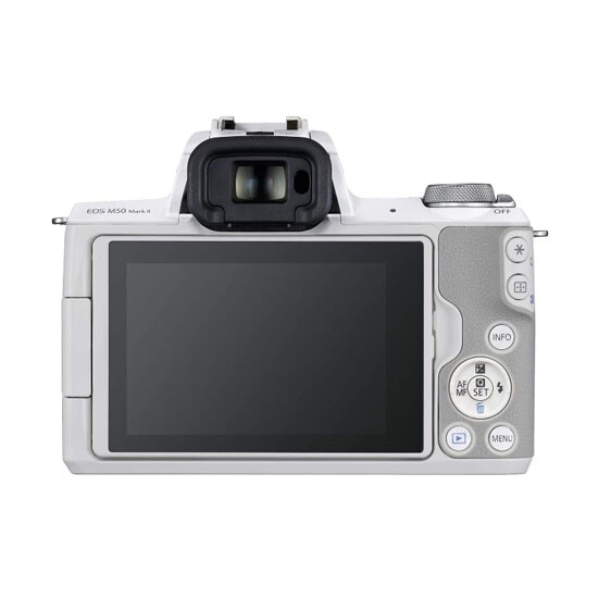 Canon EOS M50 EF-M 15-45 IS STM White