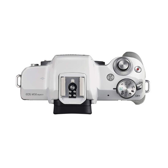 Canon EOS M50 EF-M 15-45 IS STM White