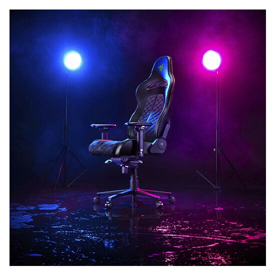 Best Price │ Razer Gaming Chair Enki Black/Green Gaming Chair│Geiming skami