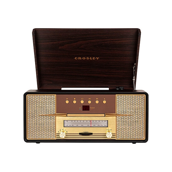 Crosley Rhapsody Turntable Mahogany