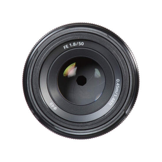 Sony FE 50mm f/1.8 Black