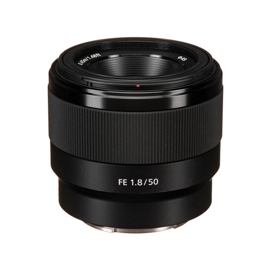 Sony FE 50mm f/1.8 Black