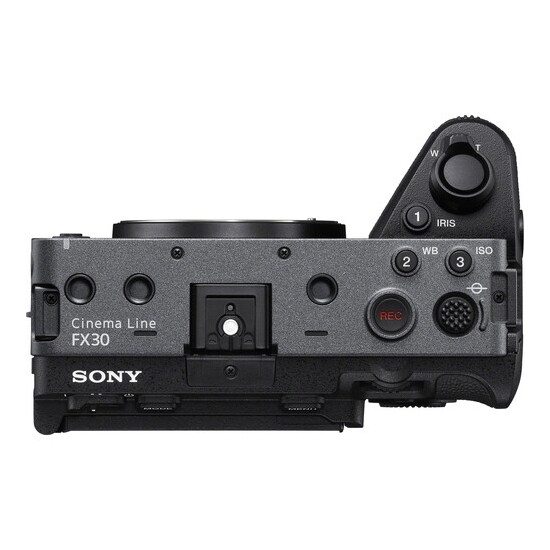 Sony FX30 Digital Cinema Camera Black