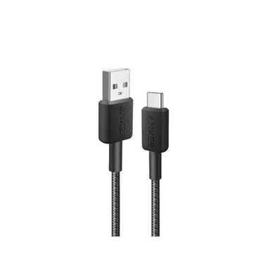 Anker 322 USB-A to USB-C 0.9m Cable A81H5H11 Black