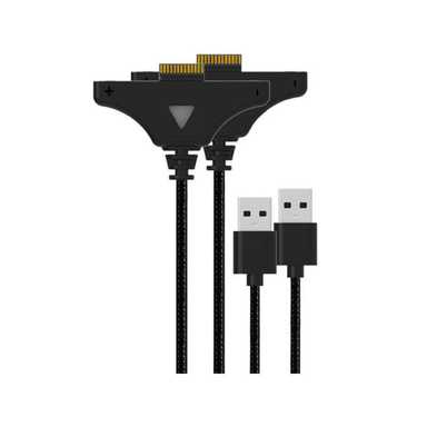 DOBE Switch 2 Joycon Charging Cable 2 Pack TNS-51110 Black