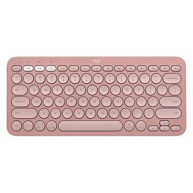 Logitech Pebble Keys 2 K380s Bluetooth Keyboard Rose