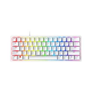 Razer Gaming Keyboard Huntsman Mini Mercury Ed RGB 61key Red Switch RZ03-03390400-R3M1 White