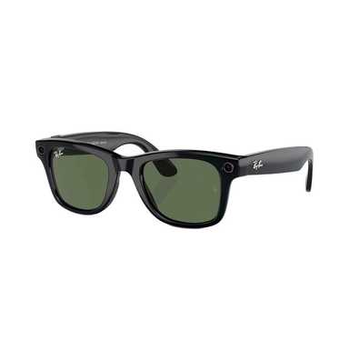 RayBan Meta WayFarer RW4008 Shiny Black/Green