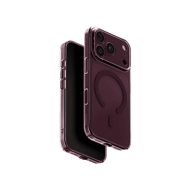 Uniq Hybrid Magclick Charging Airsuit Apple iPhone 18 Pro Glossy Burgundy