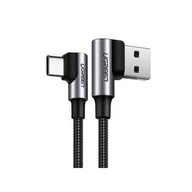 Ugreen 18W USB-A to Type-C 90 Degree Cable 1m 20856 Space Grey