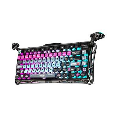 GravaStar Gaming Keyboard Mercury V75 Pro 80keys Magnetic Jade 8K CyberPunk