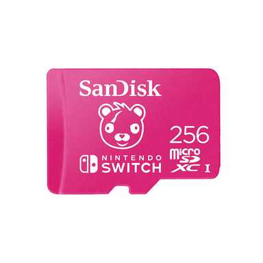 SanDisk Licensed Memory Cards For Nintendo Switch 256GB SDSQXAO-256G-GN6ZG