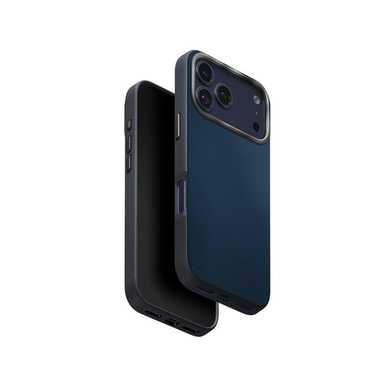 Uniq Hybrid Magclick Charging Lyden Apple iPhone 17 Pro Steel Blue