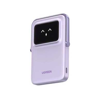 Ugreen Uno 10000mAh Magnetic Wireless Power Bank 45328 Purple