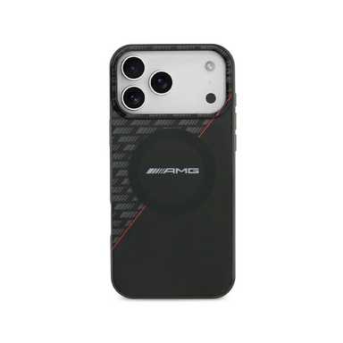 AMG HC Magsafe Double Layer Transparent RhoMBs Iphone 17 Pro Max AMHMP17X24HRDKR Black/Red