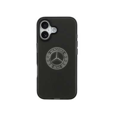 Mercedes-Benz Hc Magsafe Pc/Tpu Frosted W/ Vintage Logo Iphone 17 MEHMP17S25HTVILK Black