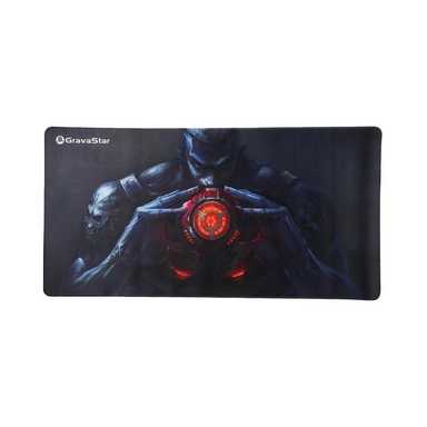 GravaStar Gaming Mouse Pad Warrior Black