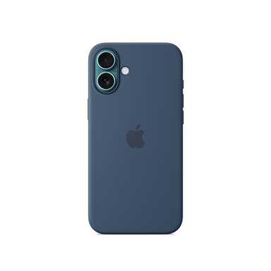 Apple iPhone 16 Plus Silicone Case with MagSafe MYYA3ZM/A Denim