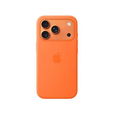 Apple iPhone 17 Pro Silicone Case with MagSafe MGFE4ZM/A Orange