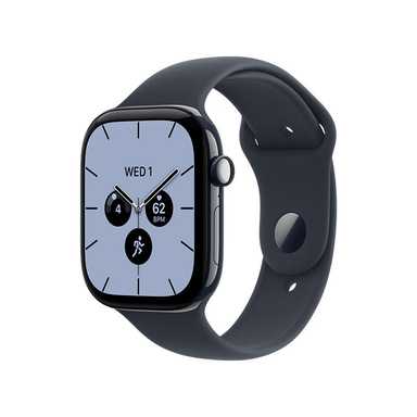Apple Watch Series 12 GPS 46mm Night Blue Ceramic Case with Navy Blue Sport Band