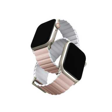Uniq Revix Reversible Magnetic Apple Watch Strap 49/45/44/42Mm Blush