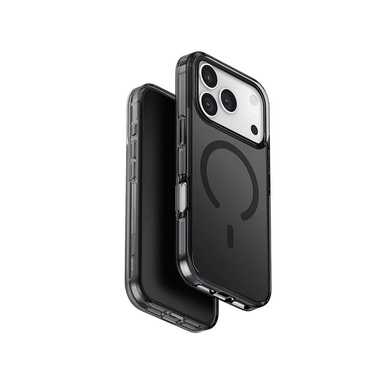 Uniq Hybrid Magclick Charging Clario Apple iPhone 17 Pro Smoke