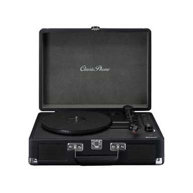 Lenco TT-115 Bluetooth Turntable With Built-In Speakers Black