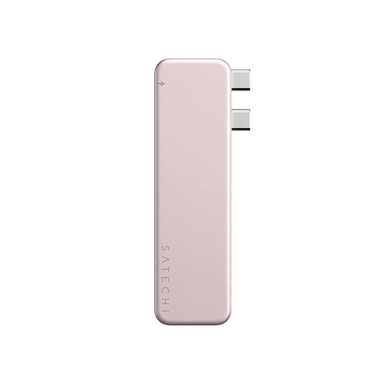 Satechi USB-c Snap HUB Blush