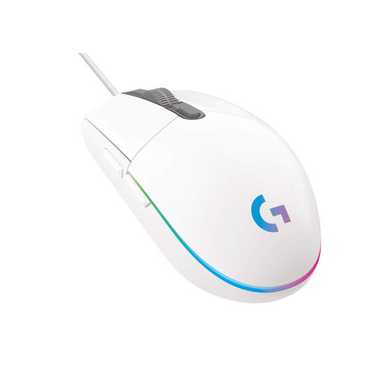 Logitech Gaming Mouse G203 LIGHTSYNC L910-005796 White