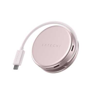 SATECHI OntheGo 5-in-1 Multiport Adapter Blush