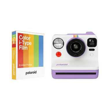 Polaroid Now Generation 3 Purple Bundle Color Film 8 Photos