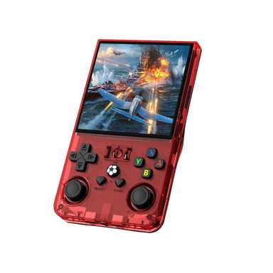 R36Max Handheld Portable Game Station 128GB Red