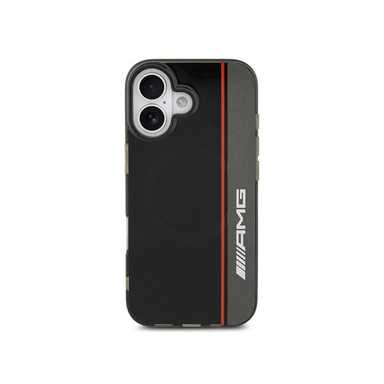 AMG HC Magsafe Double Layer Transparent Bow Lines Iphone 17 AMHMP17S24HVTLK Black