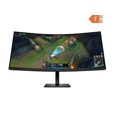 HP Omen 34 Curved Gaming Monitor AV4C1E9 Black