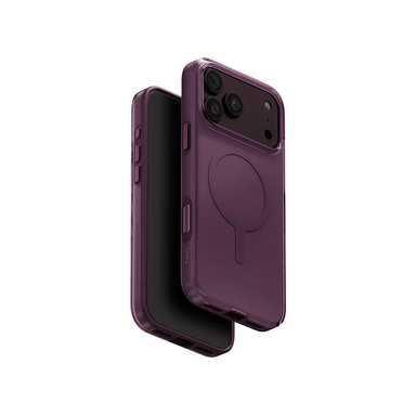Uniq Hybrid Magclick Charging Clario Apple iPhone 18 Pro Max Fig Purple