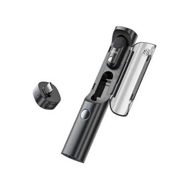 BOYA Magic 07 Transformable Al-Powered Mini Wireless Microphone Black